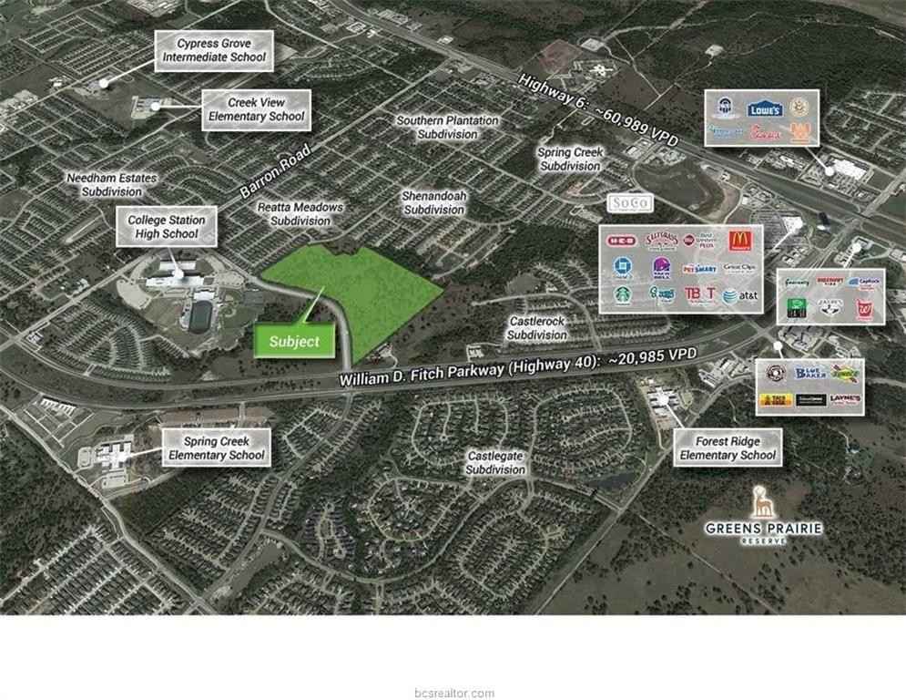 000 NEC of Victoria William D Fitch Pkwy  