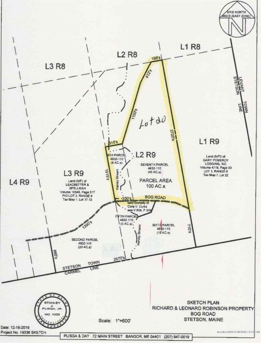 Map 1 Lot 20 Welches Ln  