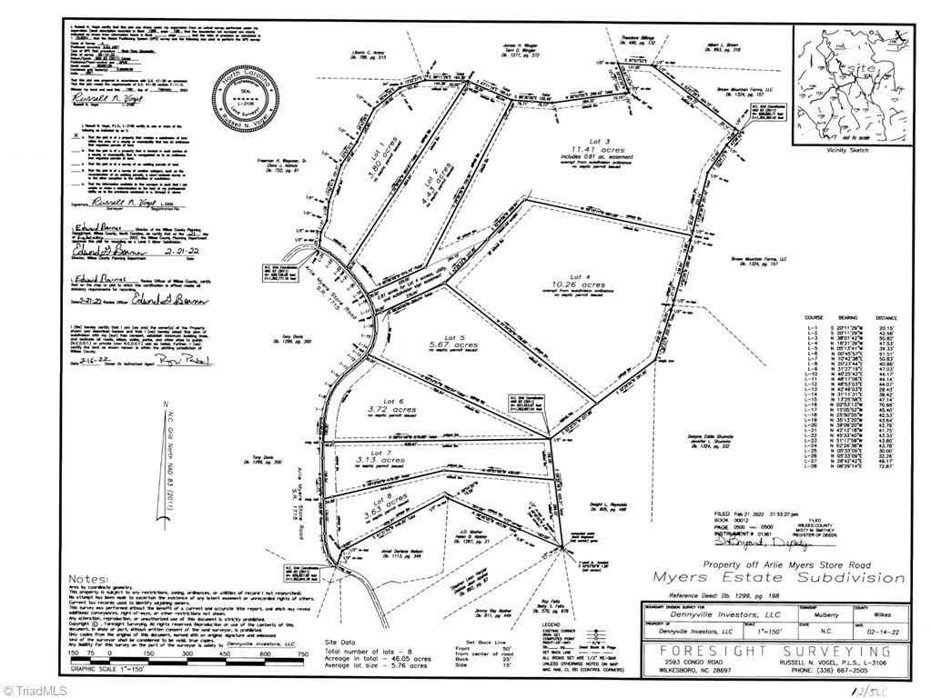 Lot 6 Arlie Myers Store Rd  
