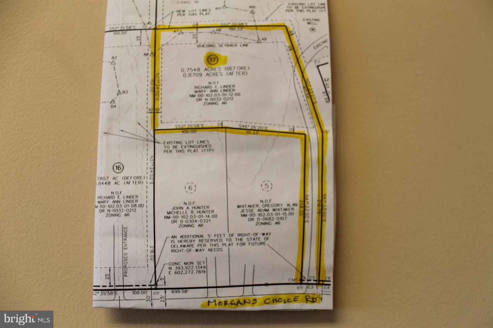 Lot 17 MORGANS CHOICE Rd  