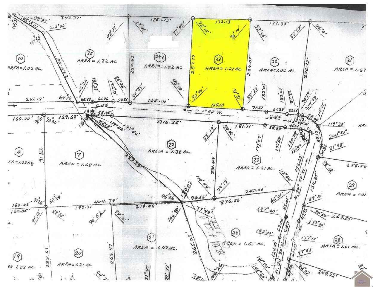 Lot 33 Woodridge Subdivision  