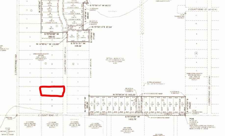 Lot 23 S County Rd 1059  