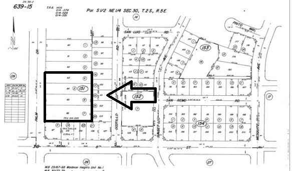 4 Parcel on Palm Drive Commercial SpaZone  