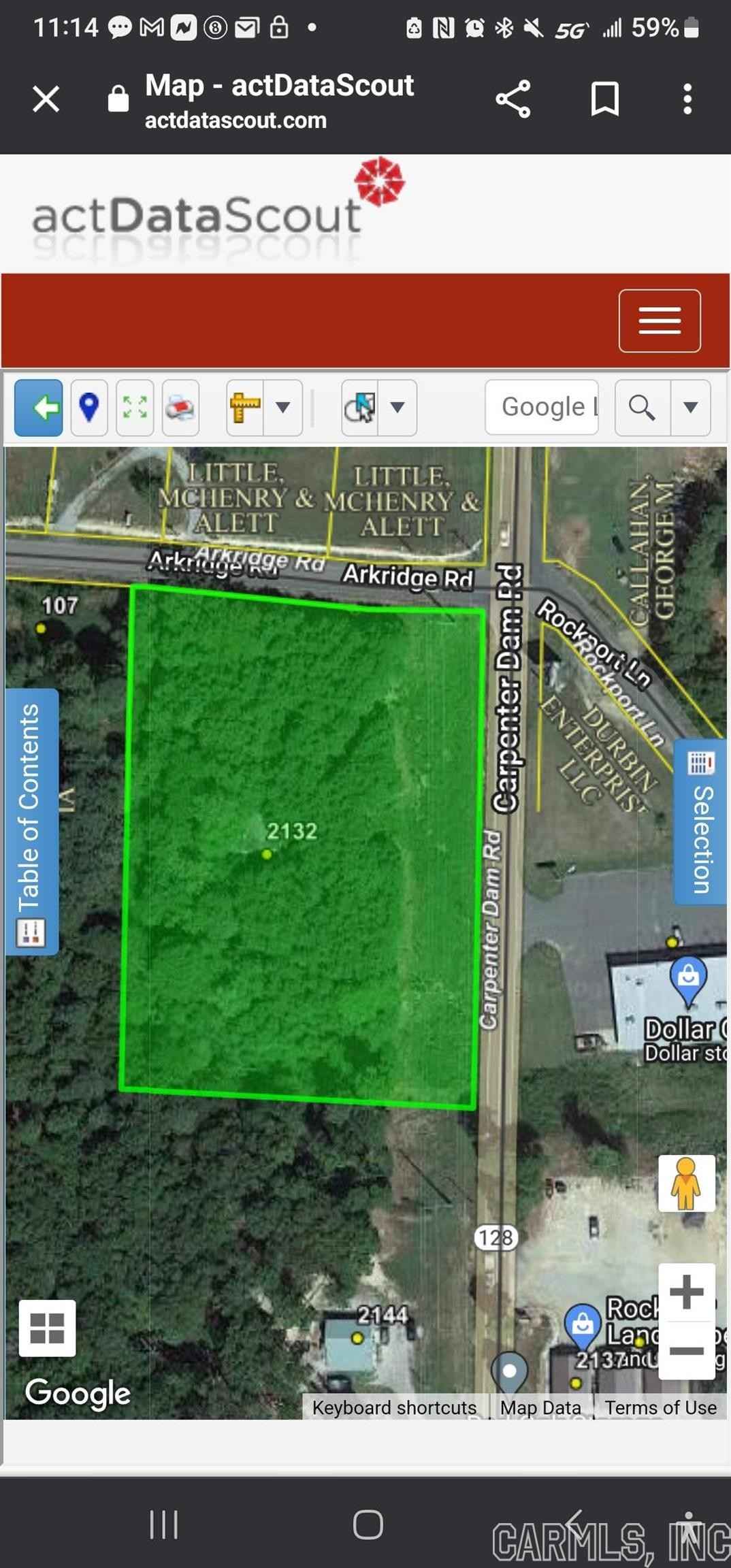 2123 Carpenter Dm Rd  