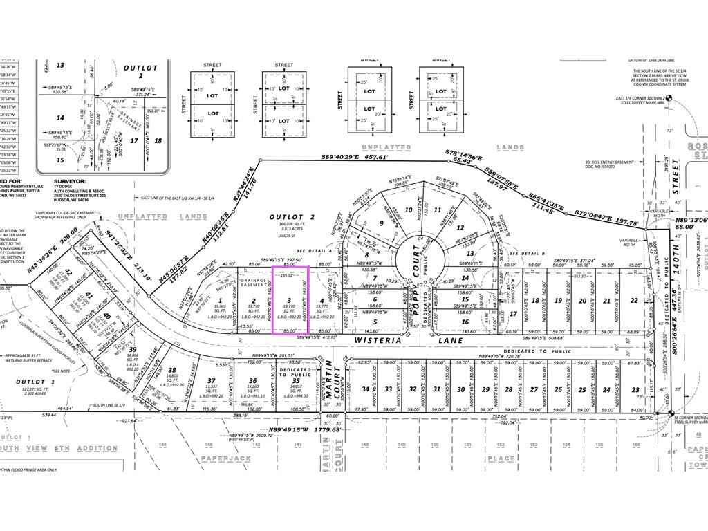 1187 (lot 3) Wisteria Ln  