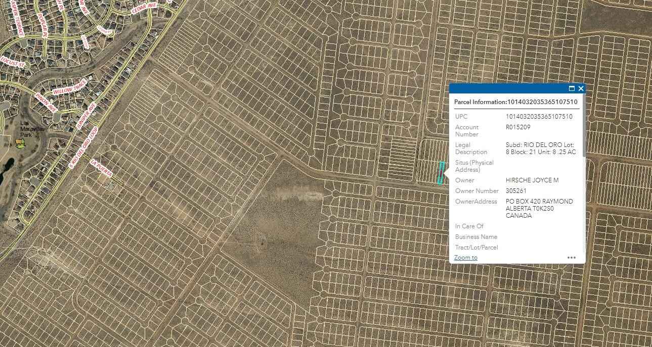 Lot 8 Rio Del Oro Block 21  