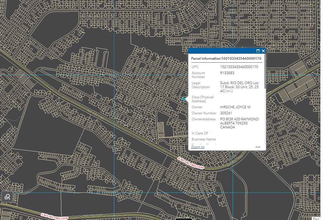 Lot 17 Rio Del Oro Block 33  
