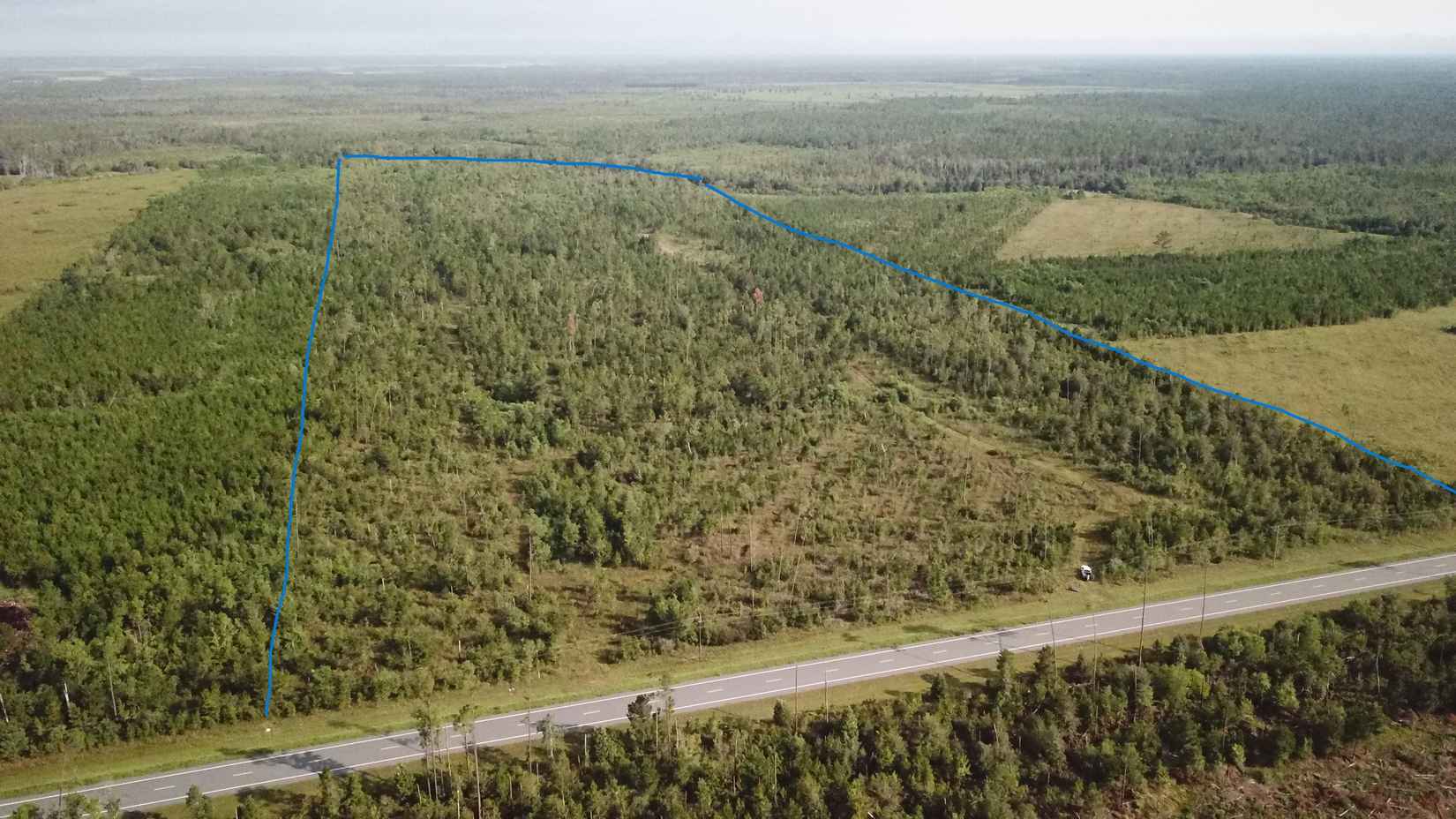 7 miles N/E of Overstreet Bridge on Over/St/RdCR 386  