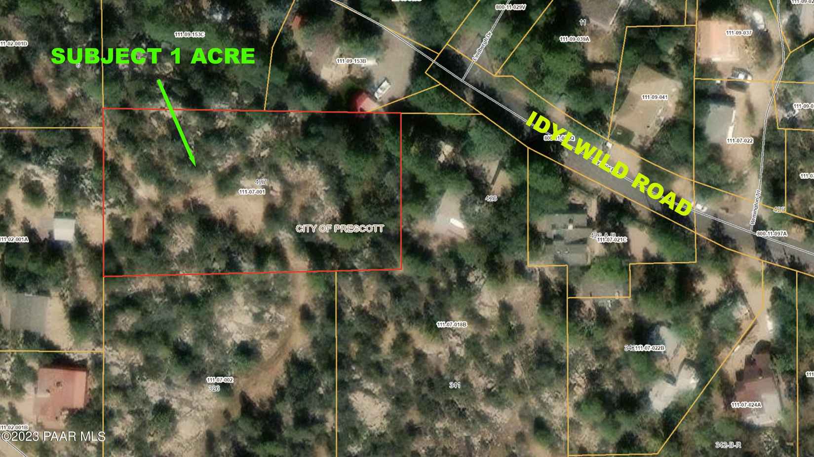 16xx Idylwild (No Address) Rd  