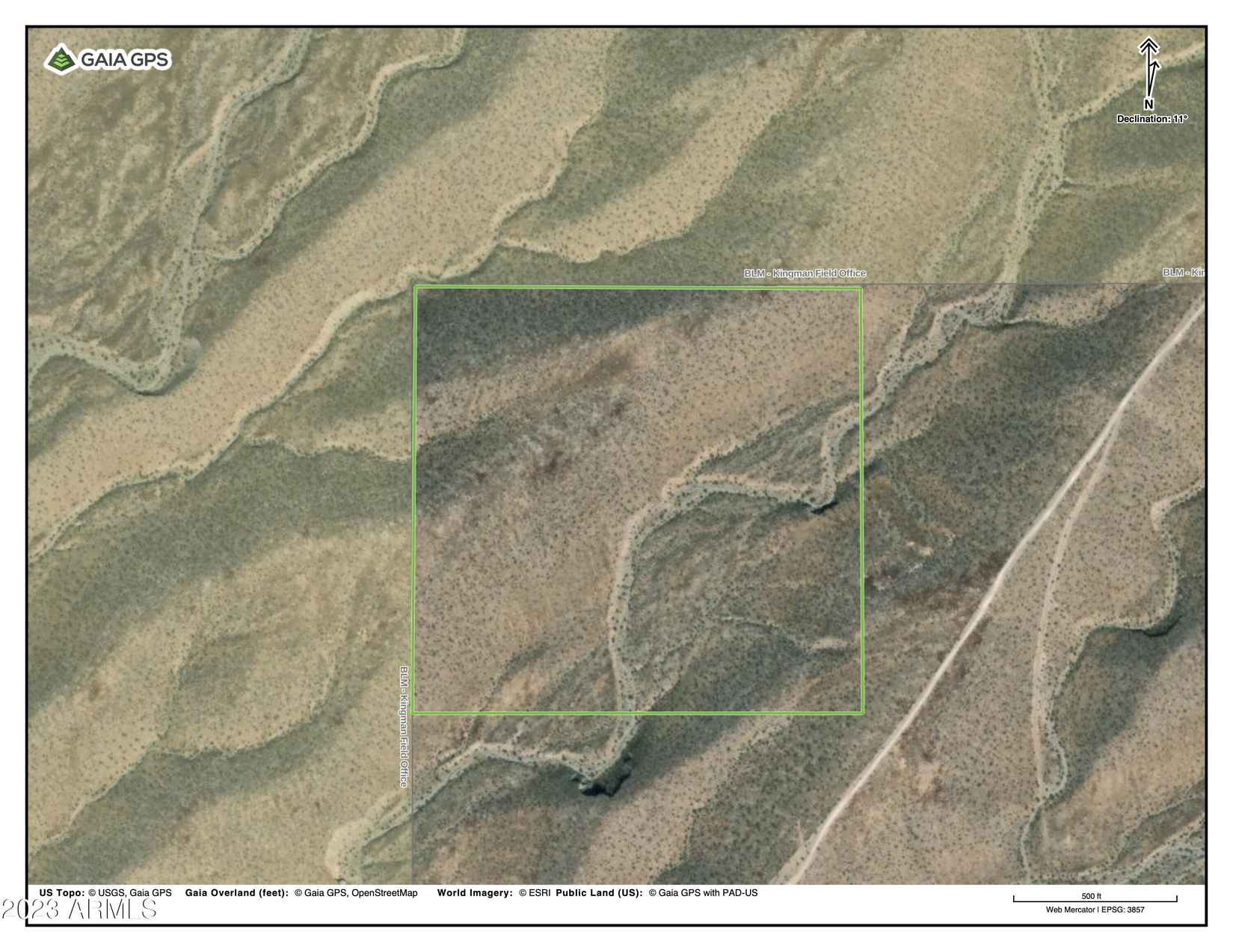000 S 41 Acres Mohave Milltown Trl  