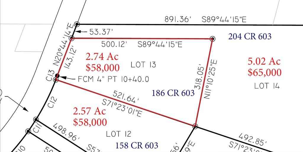 Lot 13 County Rd 603  