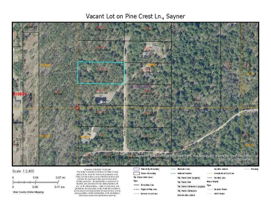 Lot 8 PINE Crst LN  