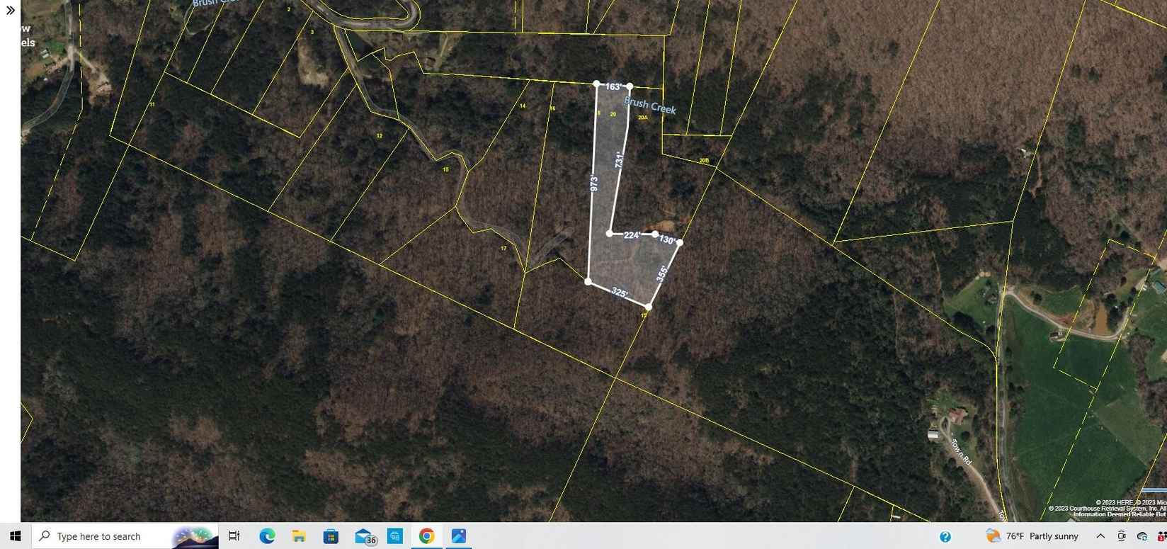 Lot 20 Sassafras Rdg Rd  