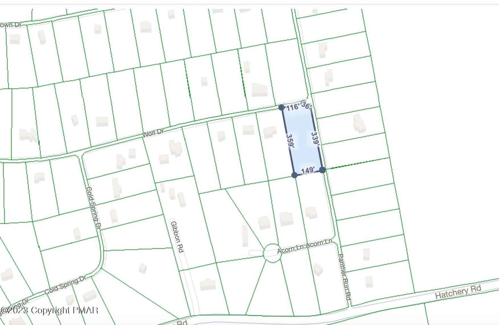 B175 Wolf Dr Panther Run Rd  