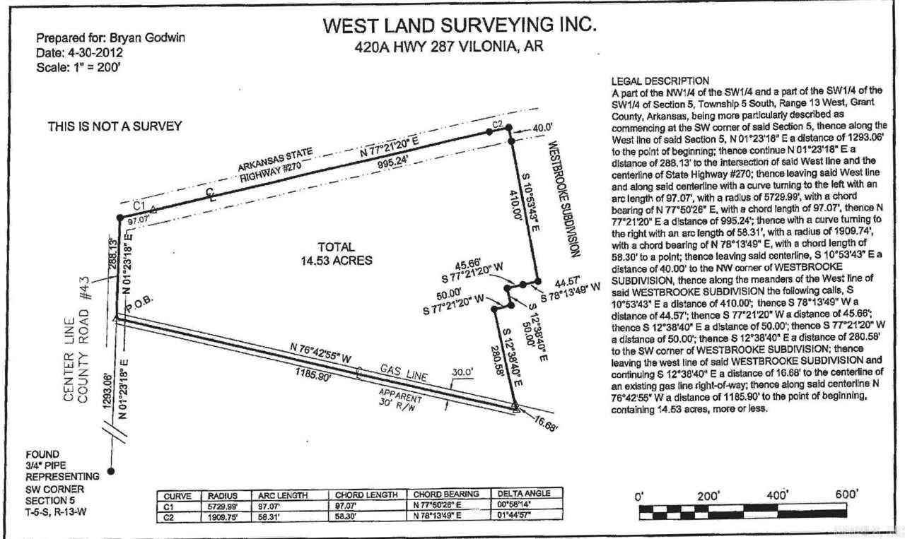 Hwy 270 West Grant 43 (Country Clb Rd)  