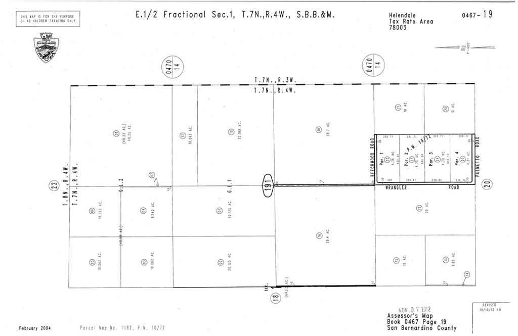 0 APN 0467-191-06  