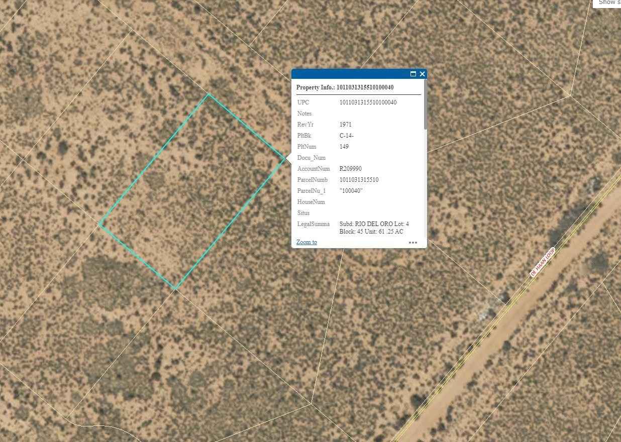 Rio Del Oro Lot 4 Block 45  