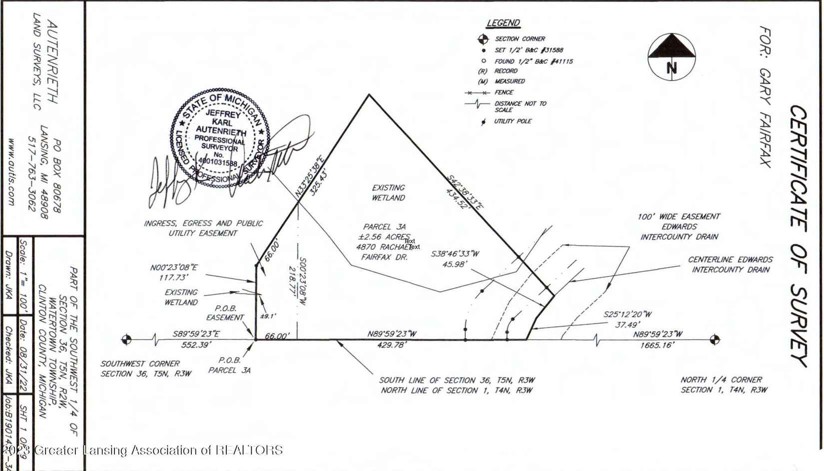 Lot 3a Rachael Fairfax Dr  