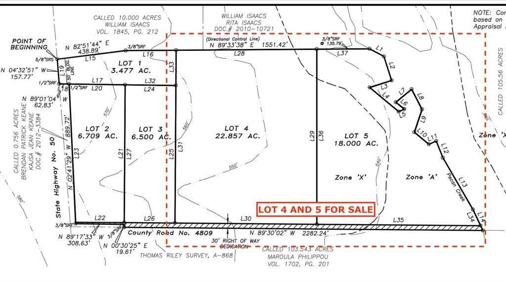 42 Acres County Rd 4809  