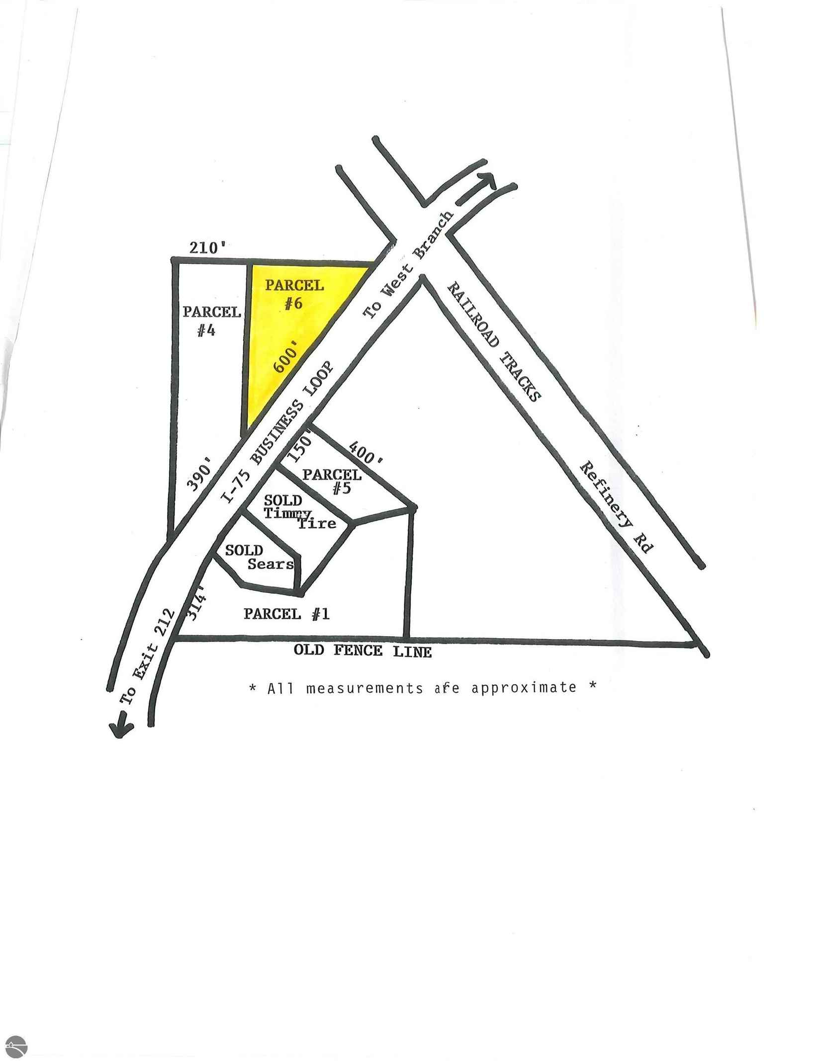 Parcel 6 I-75 Business Loop  