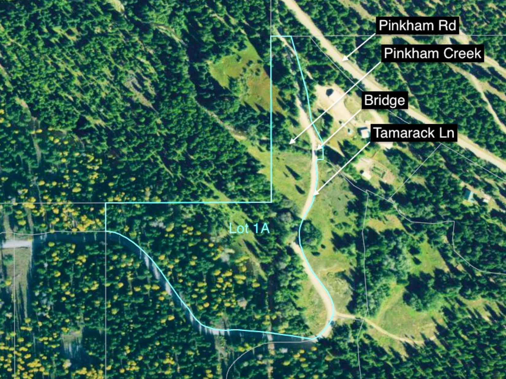 Lot 1A 1B Tamarack Ln  