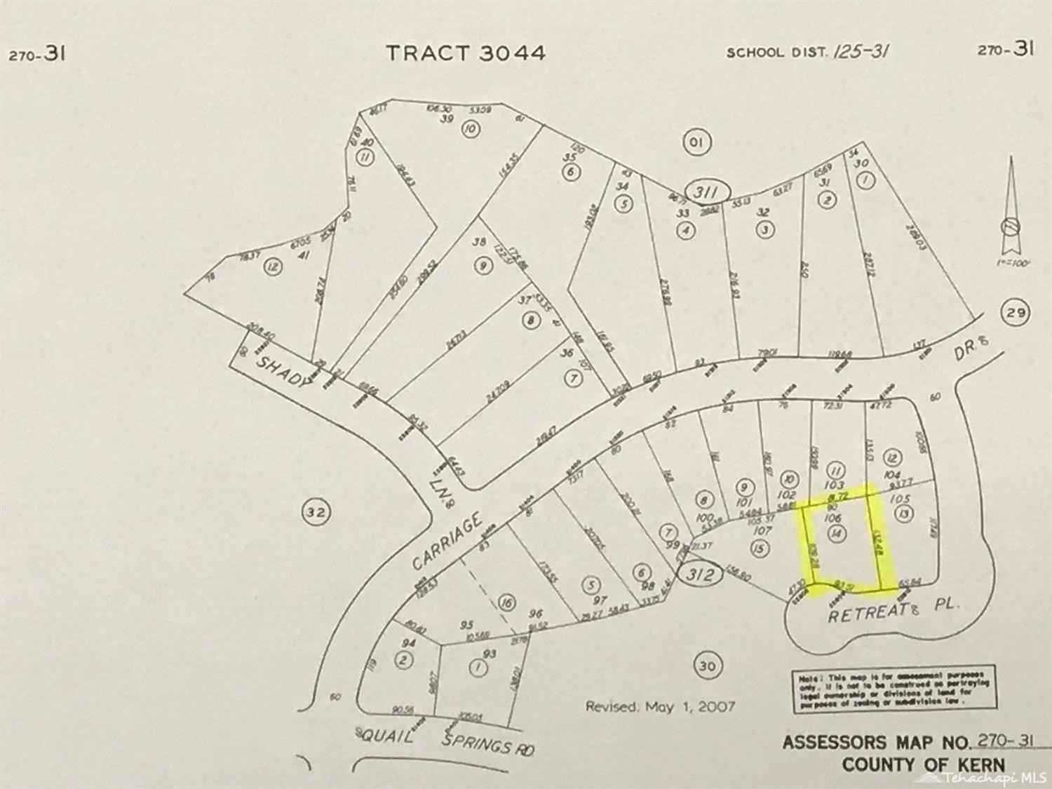 22809 Retreat Pl Lot 106  