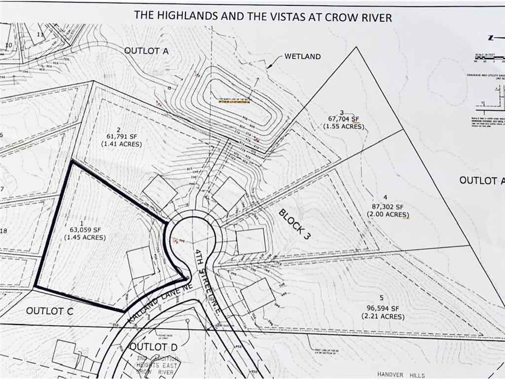 4th Street Ct NE Lot 1 Block 3  