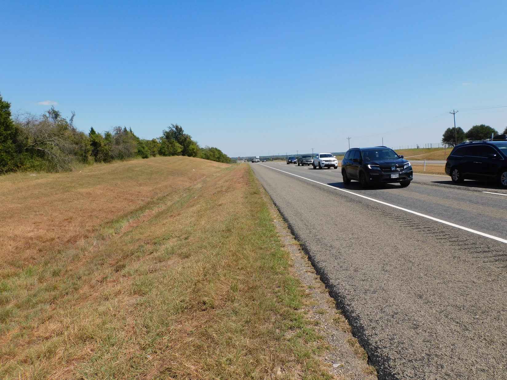 670 Ft of HWY 290 Frontage  