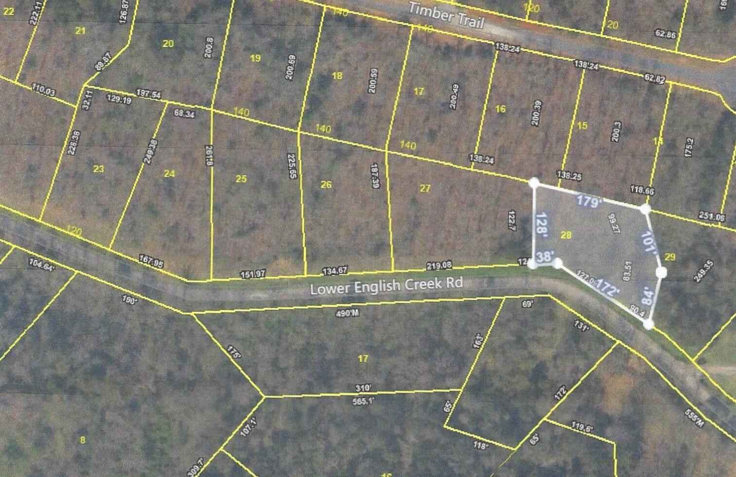 1458 LOWER ENGLISH Crk Rd  