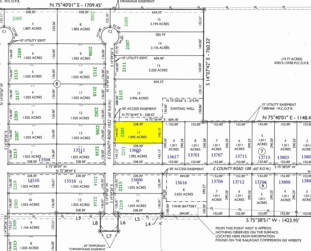 2205 S County Rd 1054  