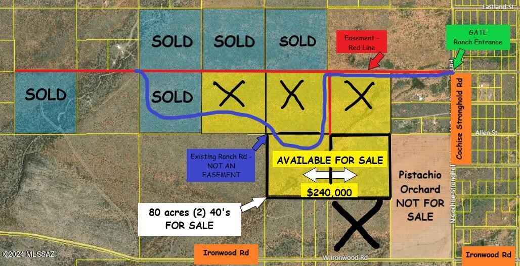 80 AC -Near Ironwood Stronghold Rd  