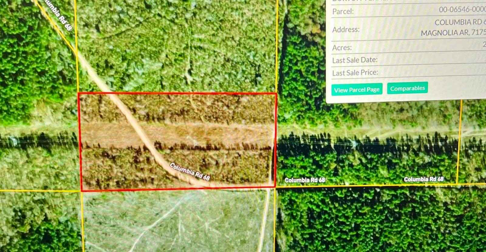 20 ac Columbia Rd 68  