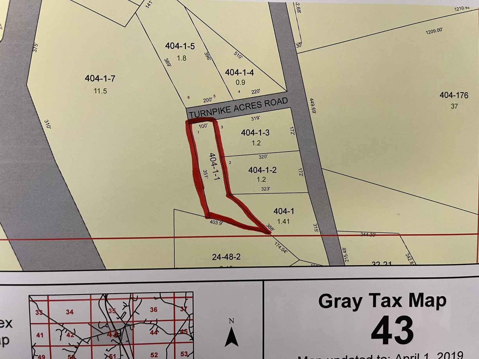 LOT 1 TURNPIKE ACRES Rd  