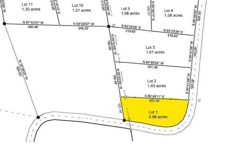 Lot 1 Joe Wheeler Brown Rd  