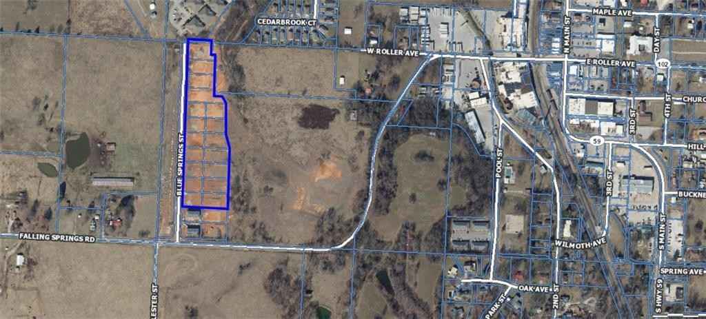 18 Quadplex Lots on Blue Spgs RD  