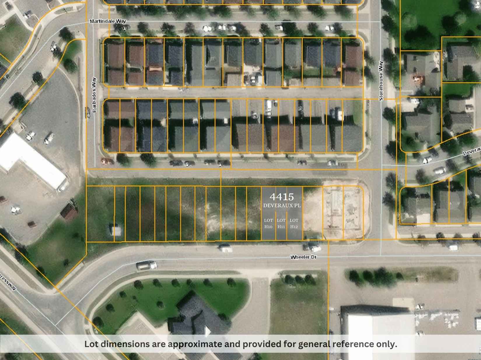 Lots H13-h15 Deveraux Pl  