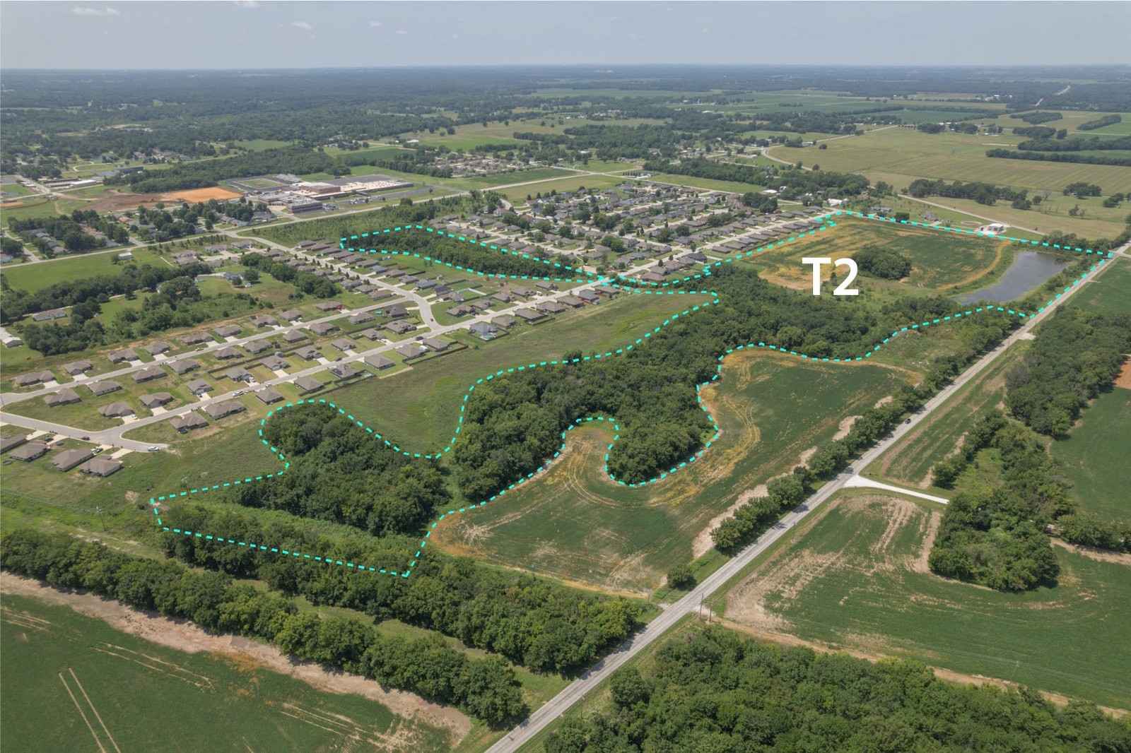 Tract 2 - 21/- buildable acres Deer Flds Ests  