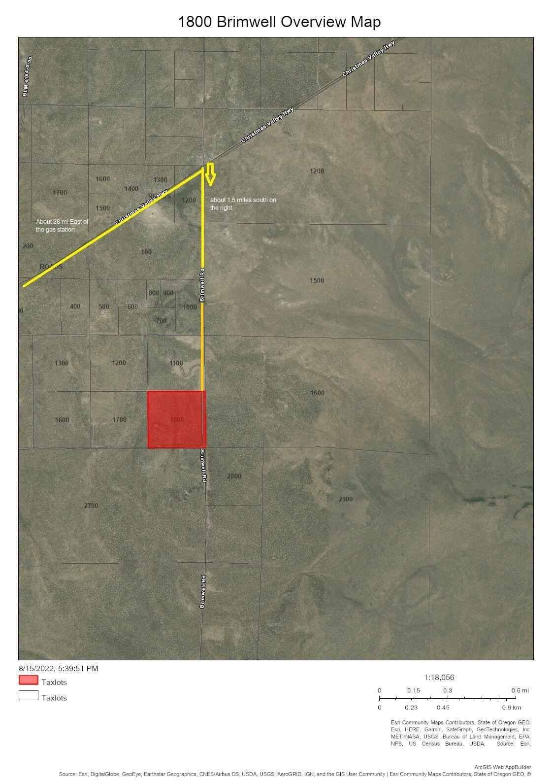 TL 1800 Brimwell 27s21E260001800 Rd  