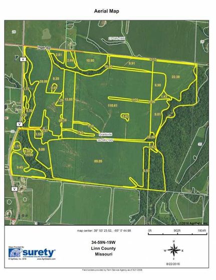 Land in Linn County, Missouri