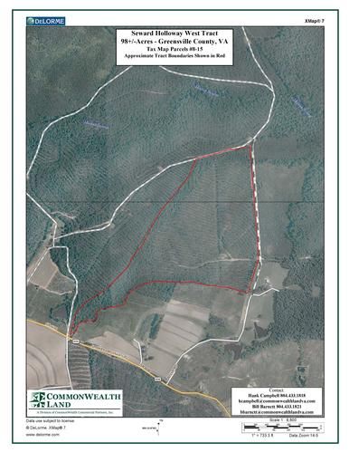 Farm and Ranch in Greensville County, Virginia