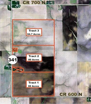 Land in Fountain County, Indiana