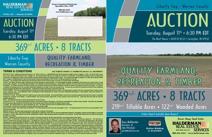 Farm and Ranch in Warren County, Indiana