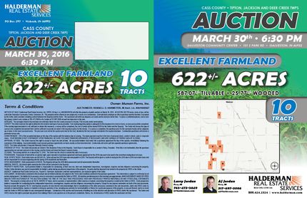 Farm and Ranch in Cass County, Indiana