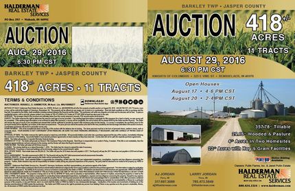 Farm and Ranch in Jasper County, Indiana