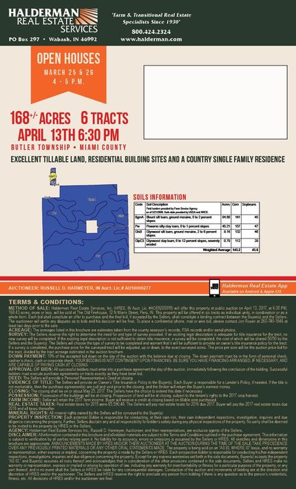Farm and Ranch in Miami County, Indiana