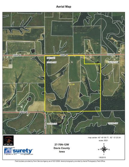 Farm and Ranch in Davis County, Iowa