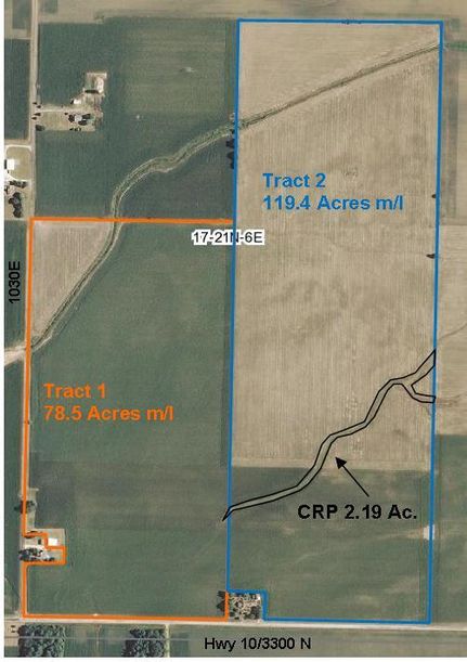 Farm and Ranch in Piatt County, Illinois