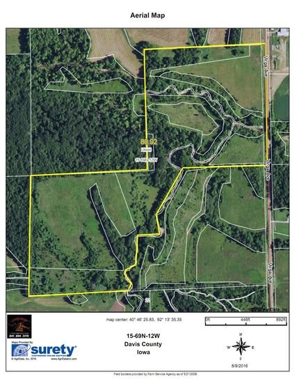 Farm and Ranch in Davis County, Iowa