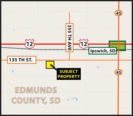 Land in Edmunds County, South Dakota