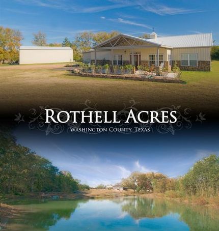 Farm and Ranch in Washington County, Texas